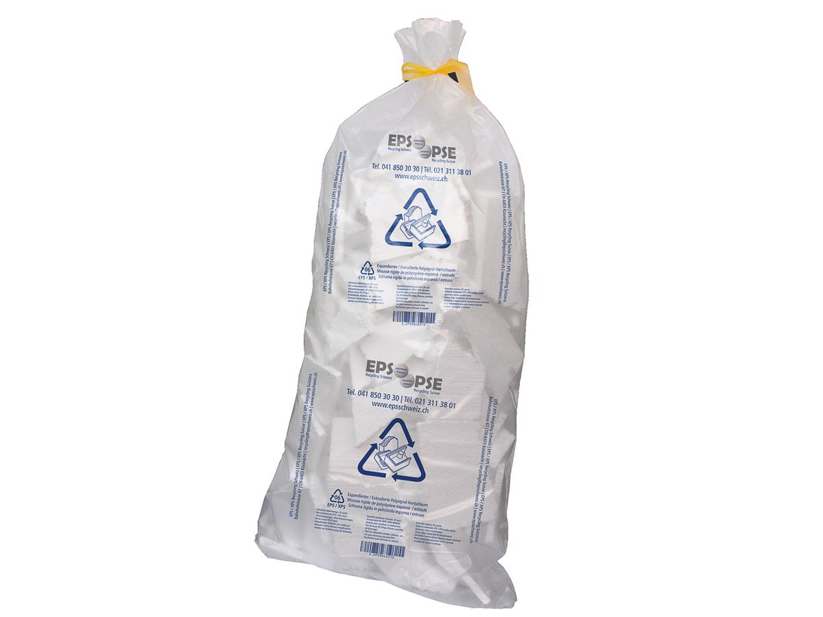 Recyclingsack für EPS/XPS (Swisspor)  Sack à 500 Liter