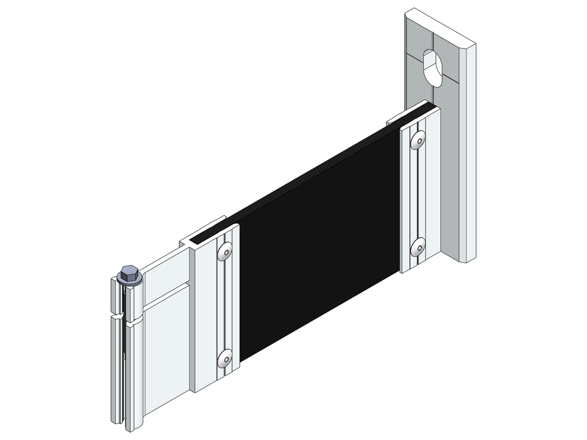 Fassaden Montagezubehör Ecolite® Thermo H-Konsole k-80-1LL-o