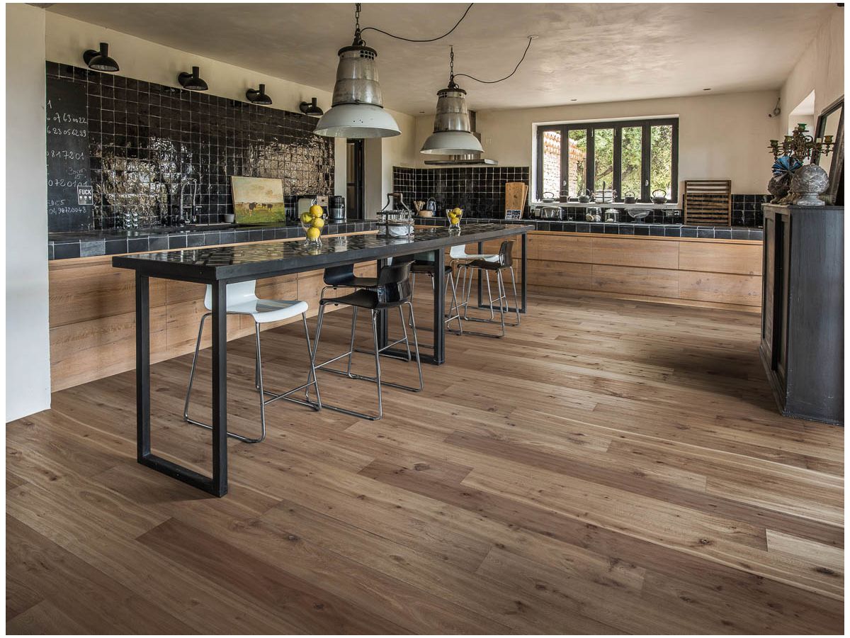 Kährs Marta Eiche angeräuchert CD grau-braun rustikal gebürstet Microfase Naturöl