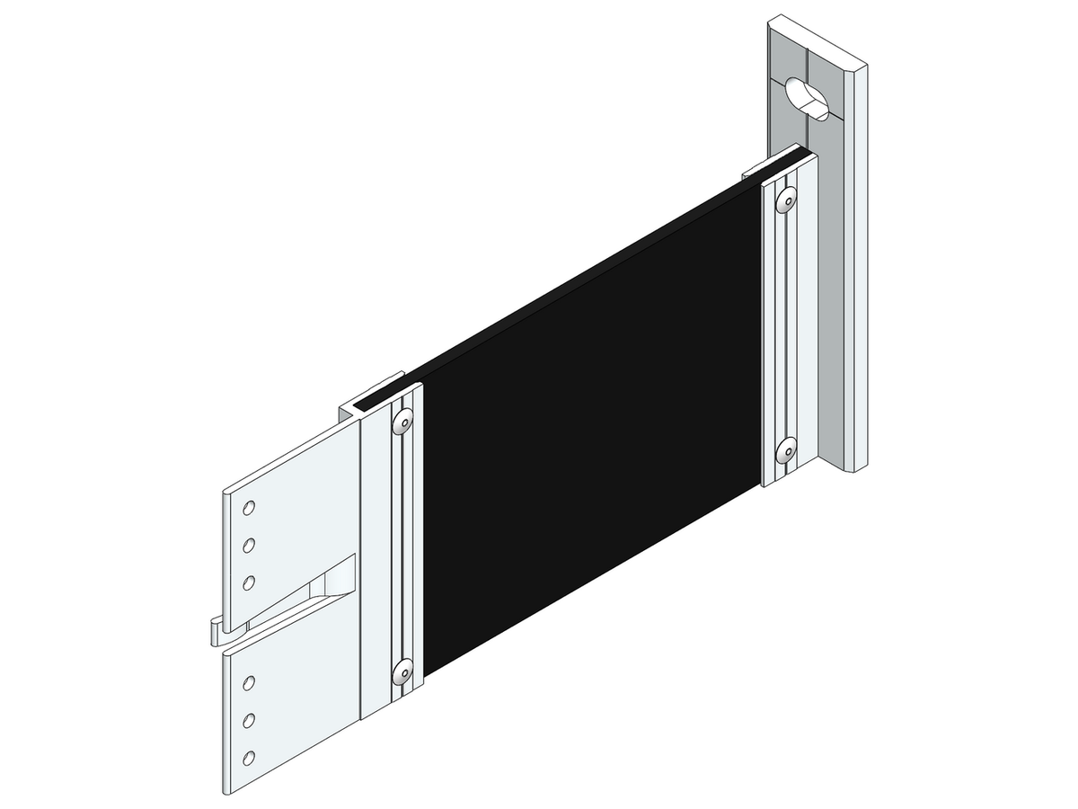 Fassaden Montagezubehör Ecolite® Thermo H-Konsole k-FP-120-1LL-o