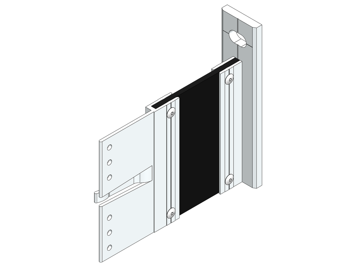 Fassaden Montagezubehör Ecolite® Thermo H-Konsole k-GP-80-1LL-z