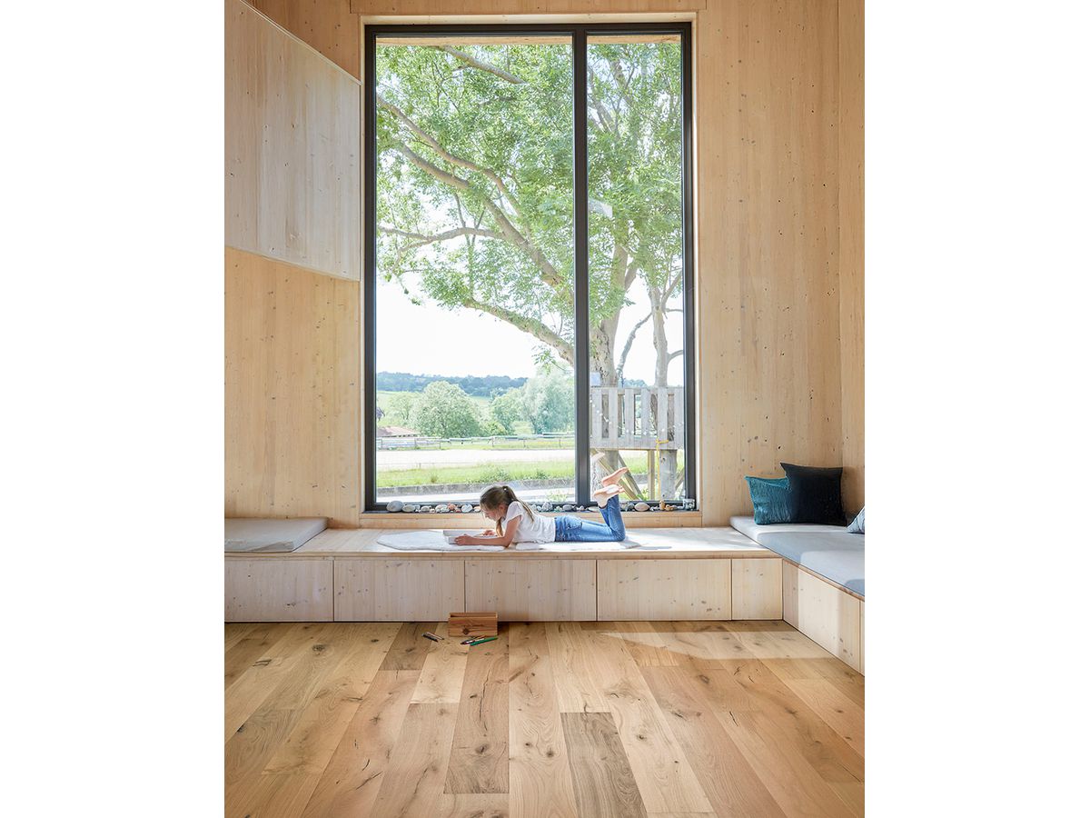 Parkett QUALIWOOD NORDIC Thor Eiche natur rustikal gebürstet Microfase Naturöl