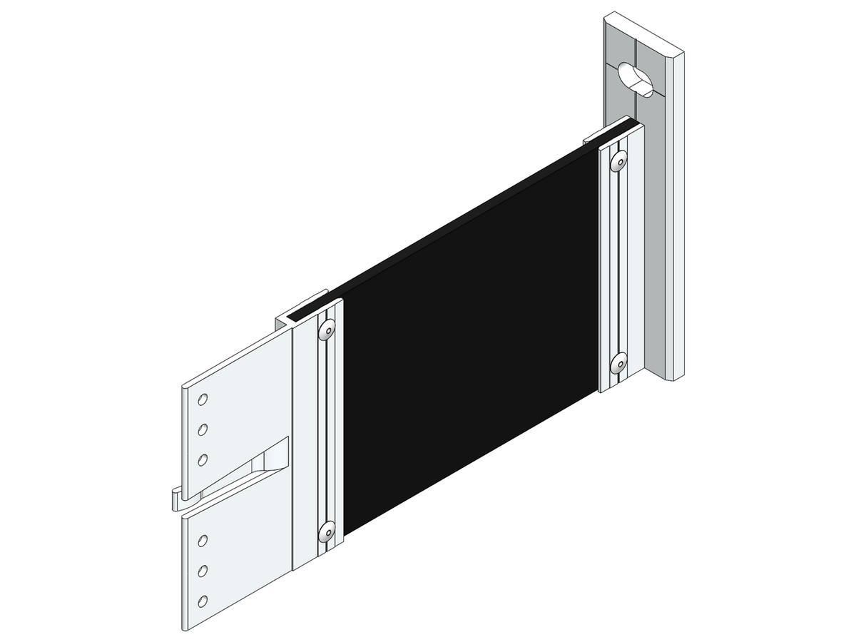 Fassaden Montagezubehör Ecolite® Thermo H-Konsole k-GP-80-1LL-z