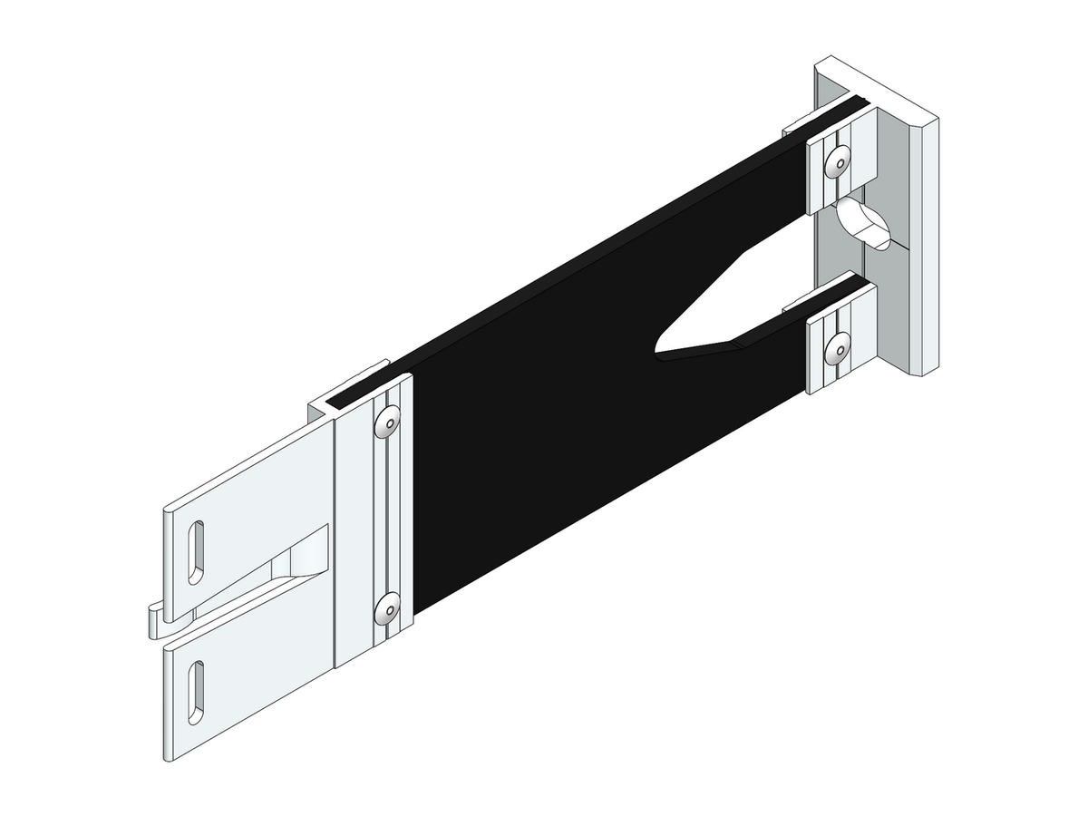 Fassaden Montagezubehör Ecolite® Thermo H-Konsole k-FP-120-1LL-o