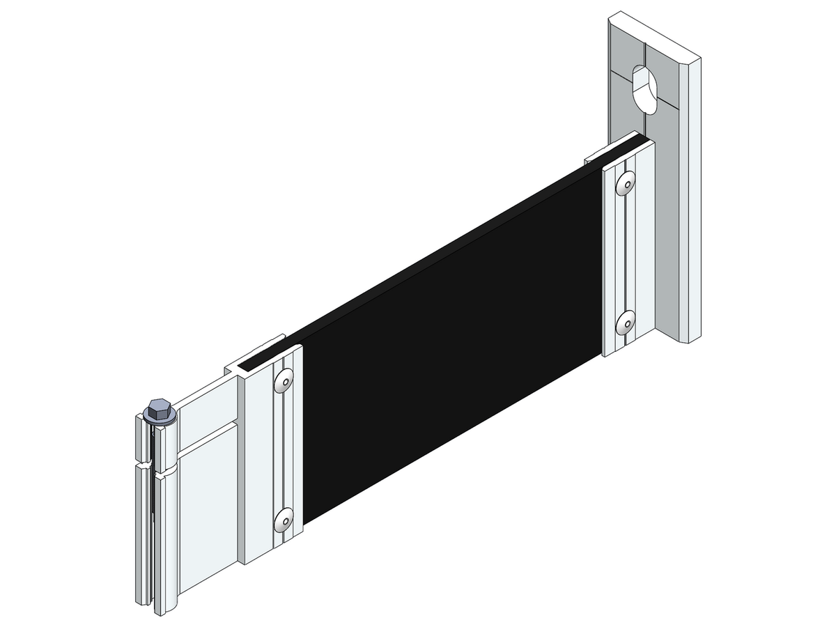 Fassaden Montagezubehör Ecolite® Thermo H-Konsole k-80-1LL-o