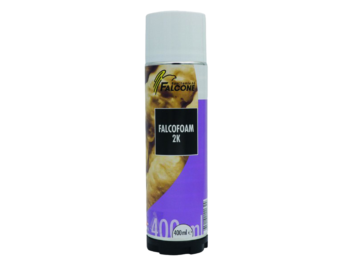 Montageschaum 2K Falcone Falcofoam Brandklasse B2 Gebinde à 400ml