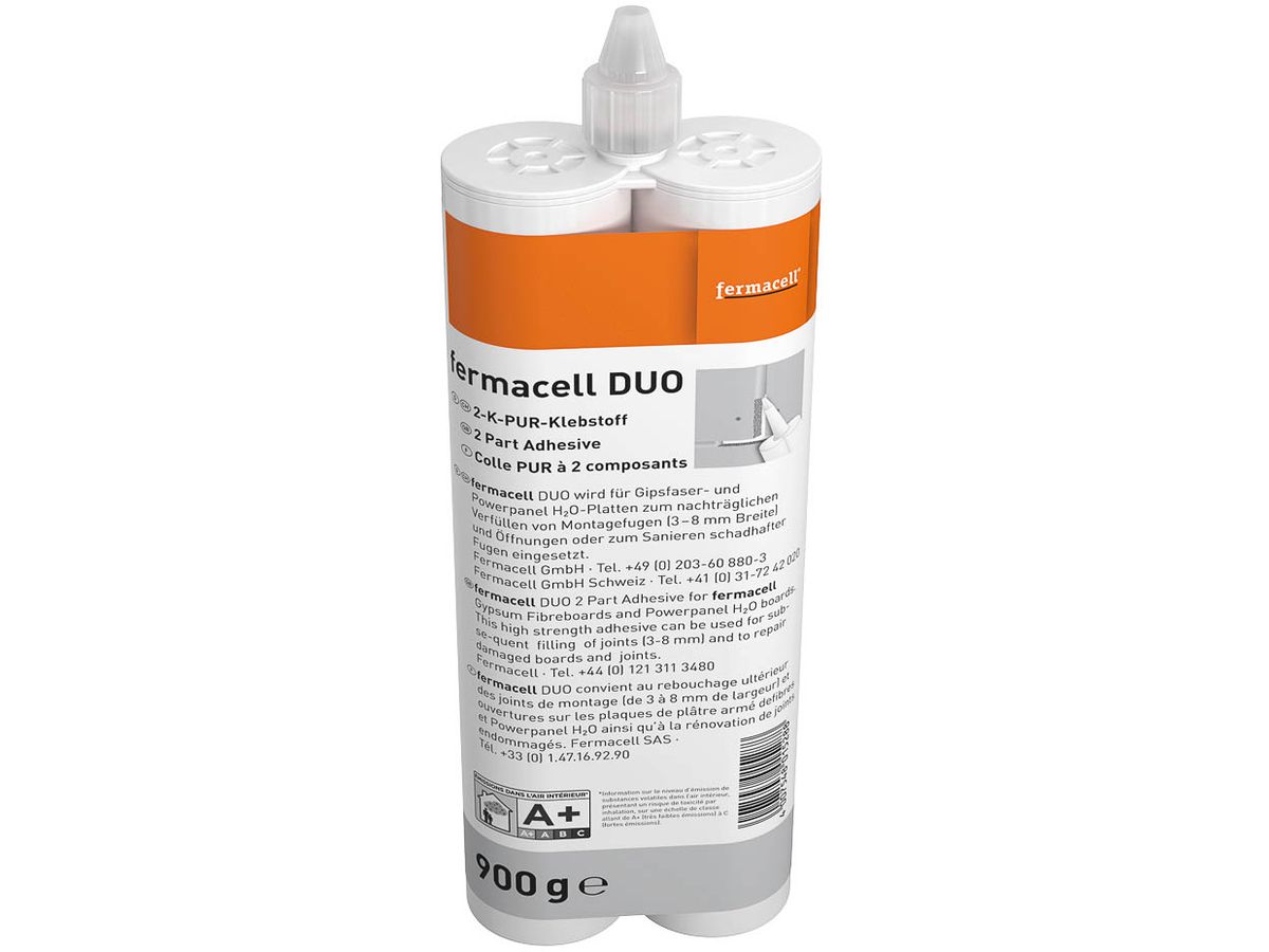 Klebstoff DUO 2K-PUR Fermacell  Kartusche à 900 g