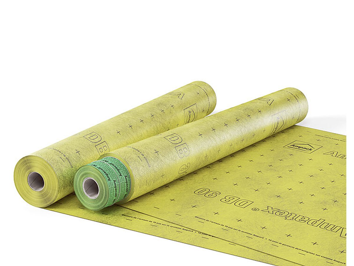 Dampfbremse Ampack Ampatex DB90 SD-Wert 20m inkl. Ampacoll INT 120m
