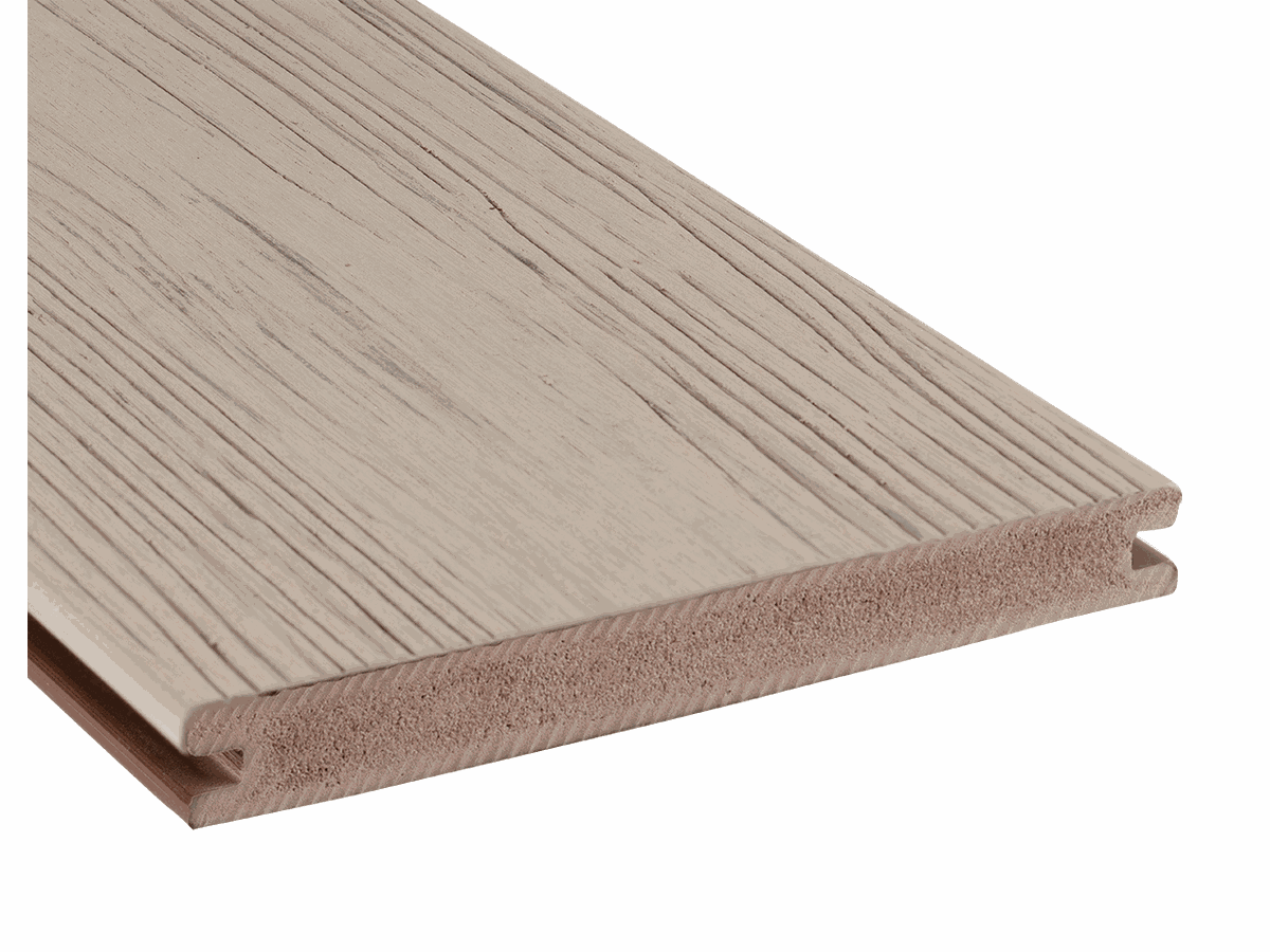 Terrassendiele QUALIWOOD RIVIERA BPC San Remo genutet