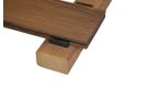 Terrassen Anfangs- und Endclip für Holz-UK inkl. Edelstahlschraube Pk.à10Stk.
