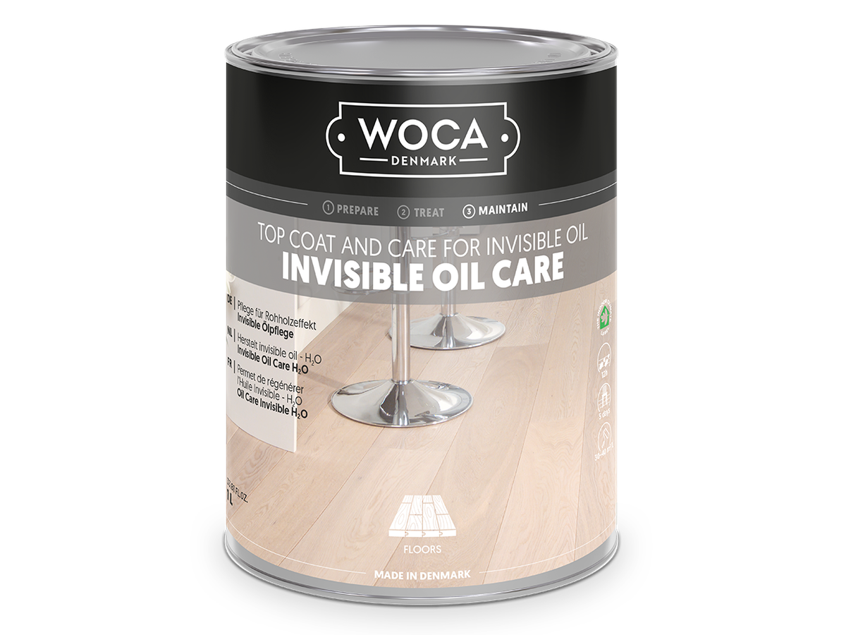 Parkett Invisible System Woca Invisible Öl Pflege (für Rohholzoptik) Step3 Gebinde à 1l