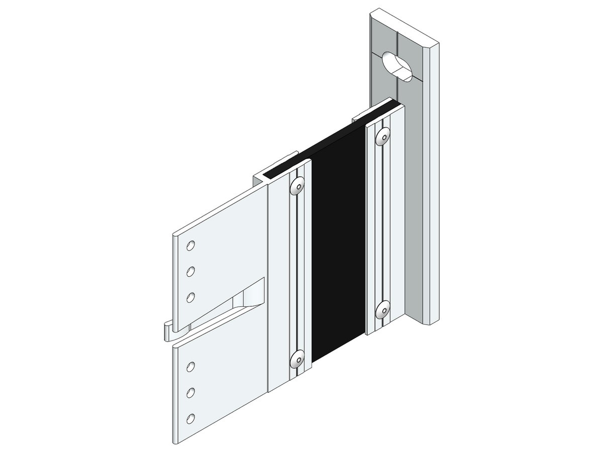 Fassaden Montagezubehör Ecolite® Thermo H-Konsole k-GP-80-1LL-z