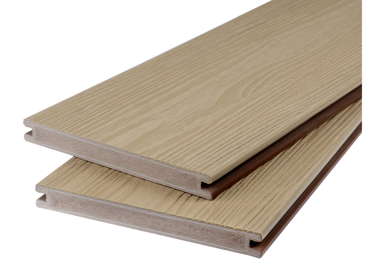 Terrassendiele QUALIWOOD RIVIERA XL BPC Nizza genutet