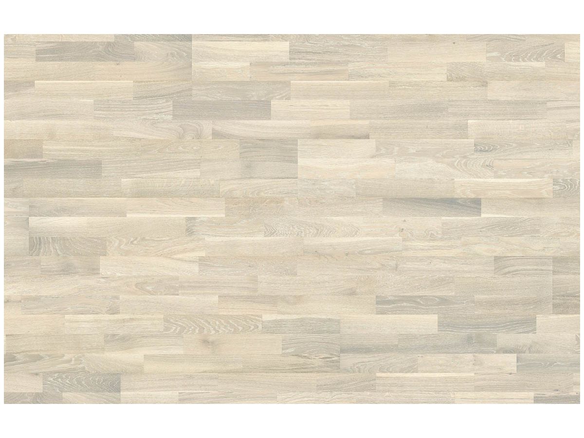 Kährs 3-Stab Design Collection Eiche 44.1 weiss Country wenig Splint gebürstet Mattlack