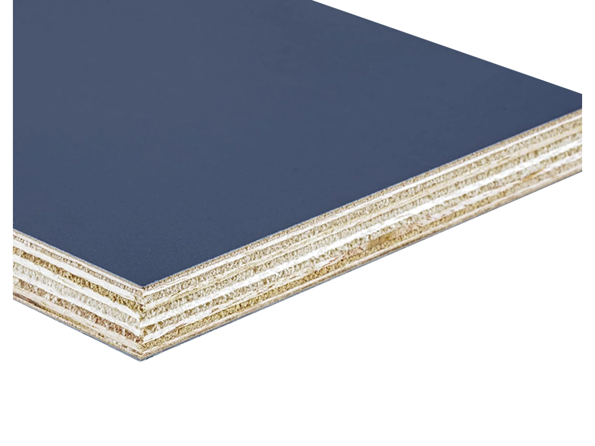 Leichtbauplatte epicPLY belegt 2-seitig HPL 3169 tiefseeblau extrem matt