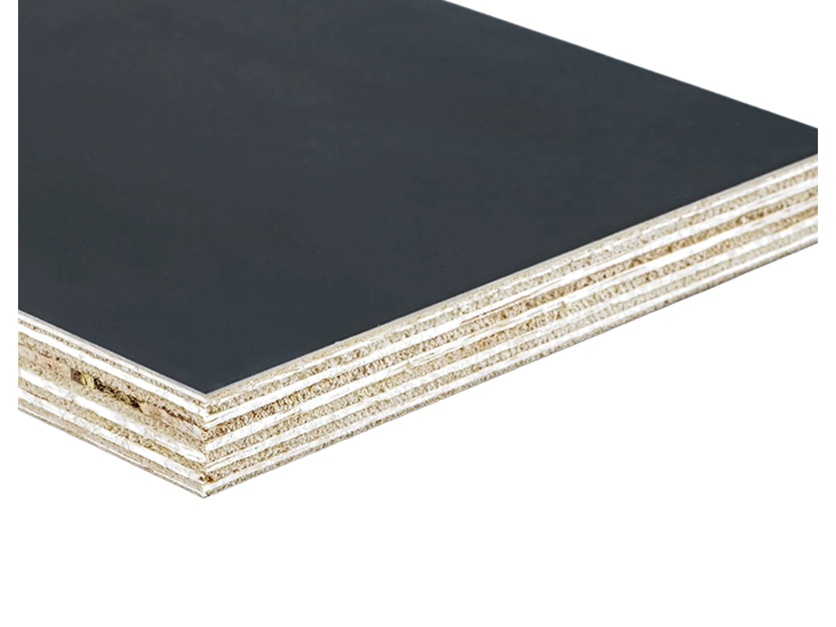 Leichtbauplatte epicPLY belegt 2-seitig HPL 3190 schwarz extrem matt