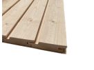 Fassade Schalung QUALIWOOD Rhomboid Fichte Nord N1 Sichtseite sägeroh Profil 23 N+K