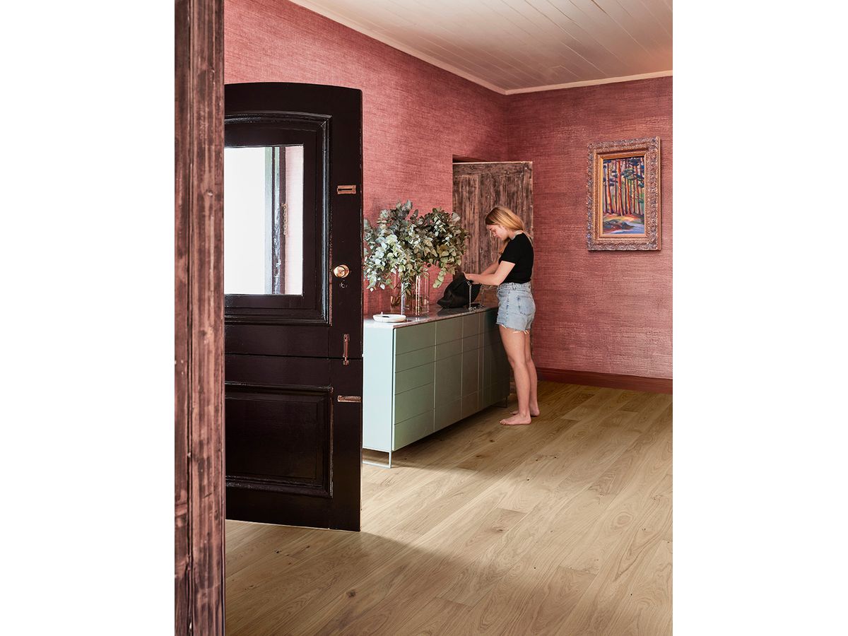 Kährs Robin Eiche cremeweiss schönastig gebürstet Microfase Naturöl