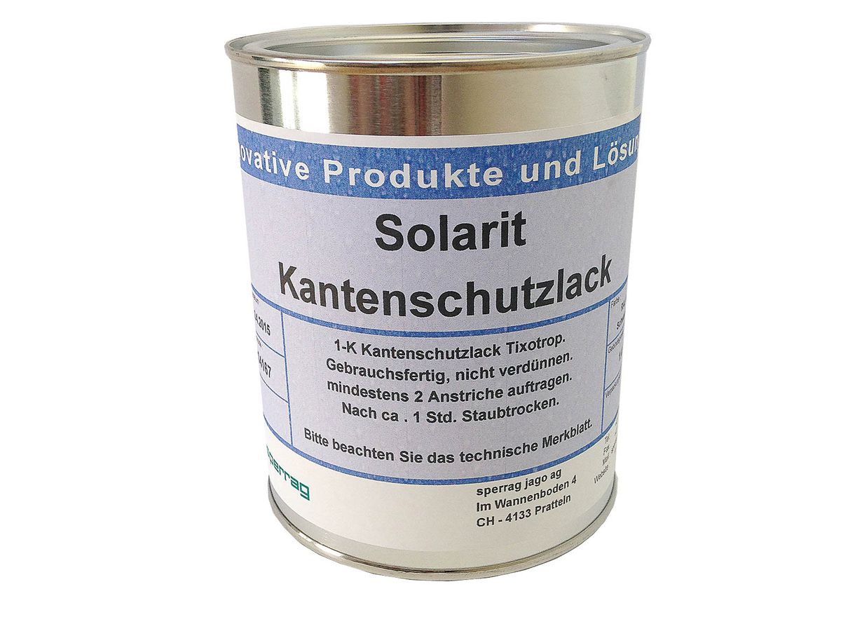 Kantenschutzlack Solarit braun Gebinde à 1.4 kg