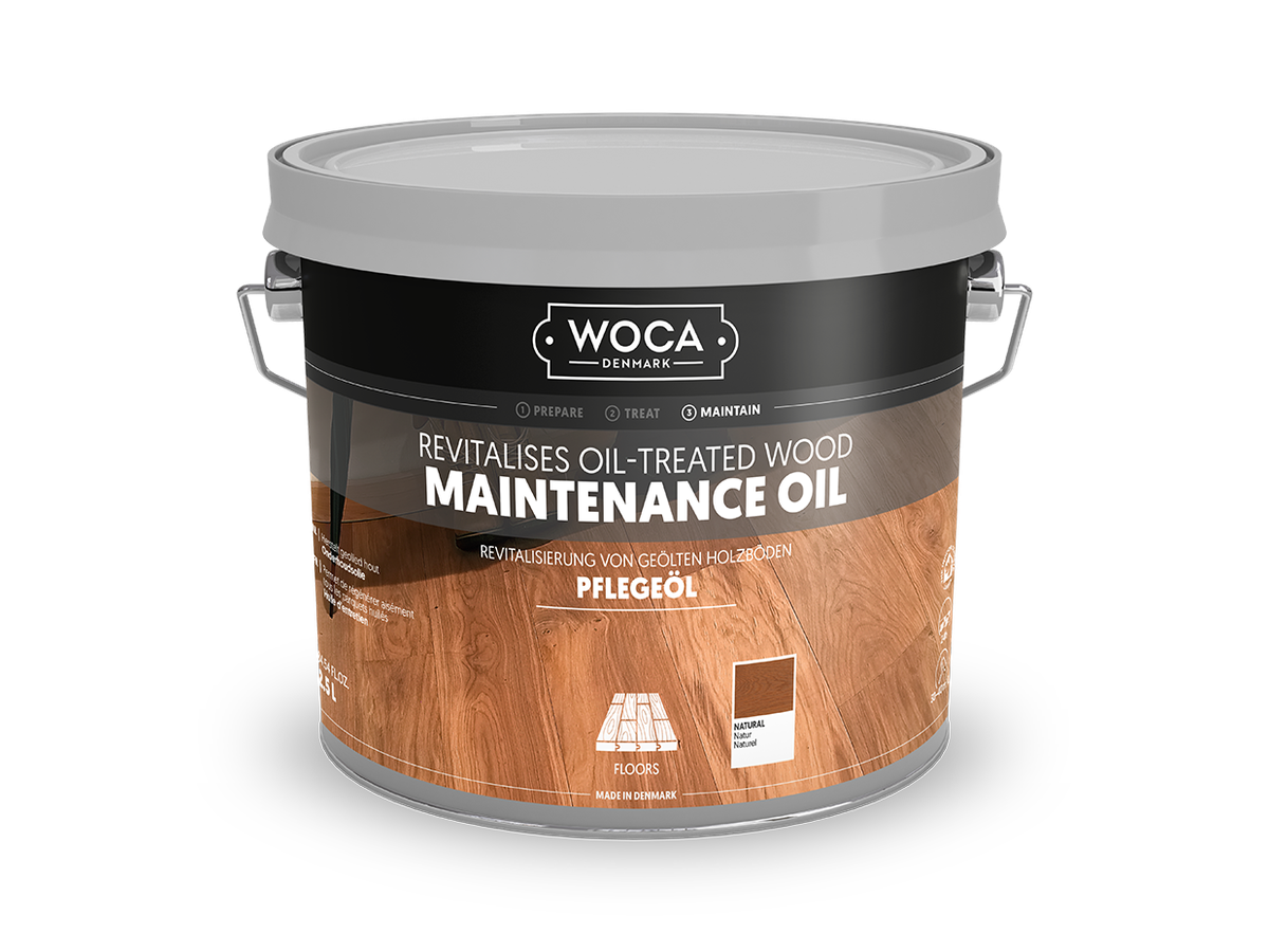 Parkett Pflege Woca Pflegeöl natur Gebinde à 2.5l
